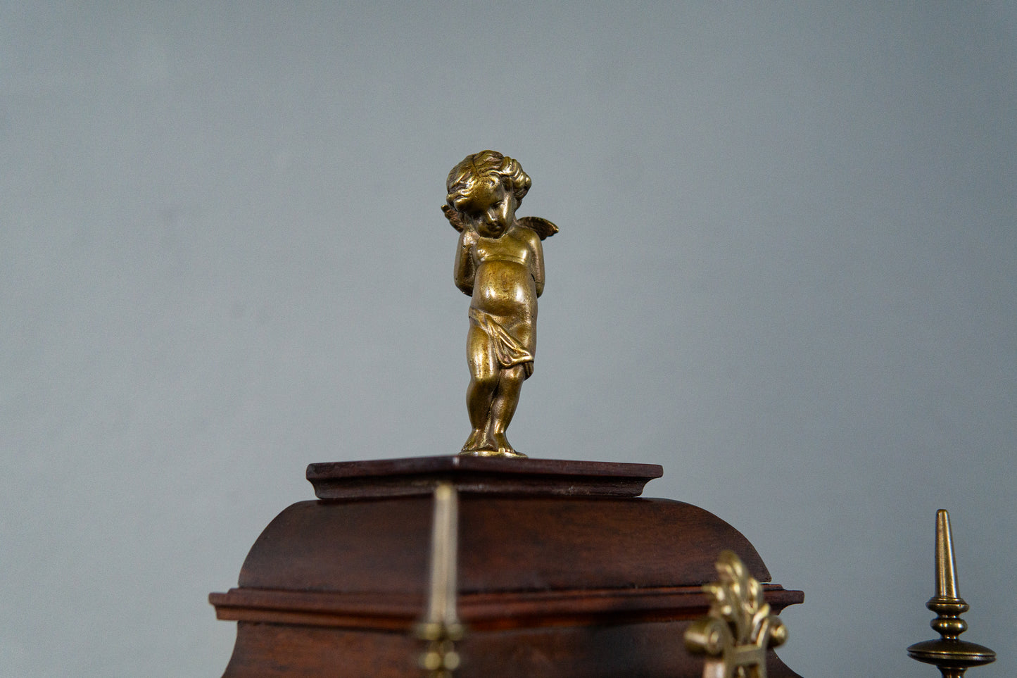 Feine Lenzkirch Gründerzeit Tischuhr, zweite Hälfte des 19.Jahrhunderts - Vintage Antik Uhr Clock MÖBLINGER