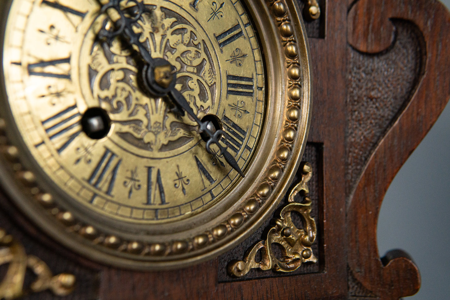 Feine Lenzkirch Gründerzeit Tischuhr, zweite Hälfte des 19.Jahrhunderts - Vintage Antik Uhr Clock MÖBLINGER