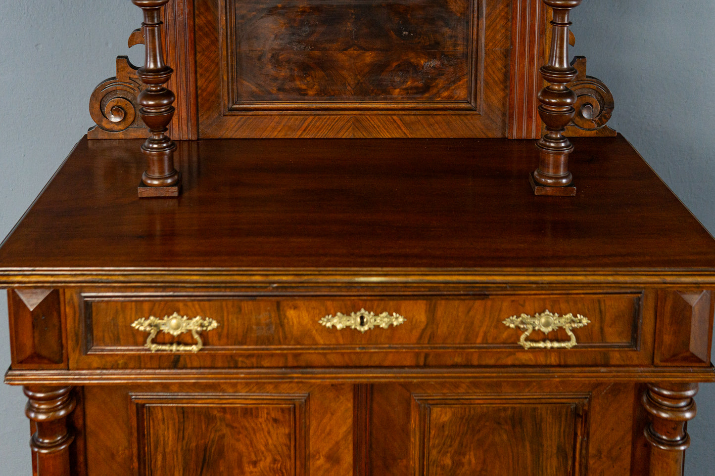 Gründerzeit Vertiko Regal Kommode Schrank Alt Antik MÖBLINGER 2411_2510