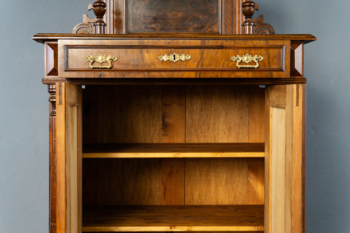Gründerzeit Vertiko Regal Kommode Schrank Alt Antik MÖBLINGER 2411_2510
