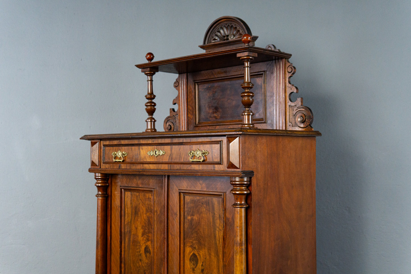 Gründerzeit Vertiko Regal Kommode Schrank Alt Antik MÖBLINGER 2411_2510