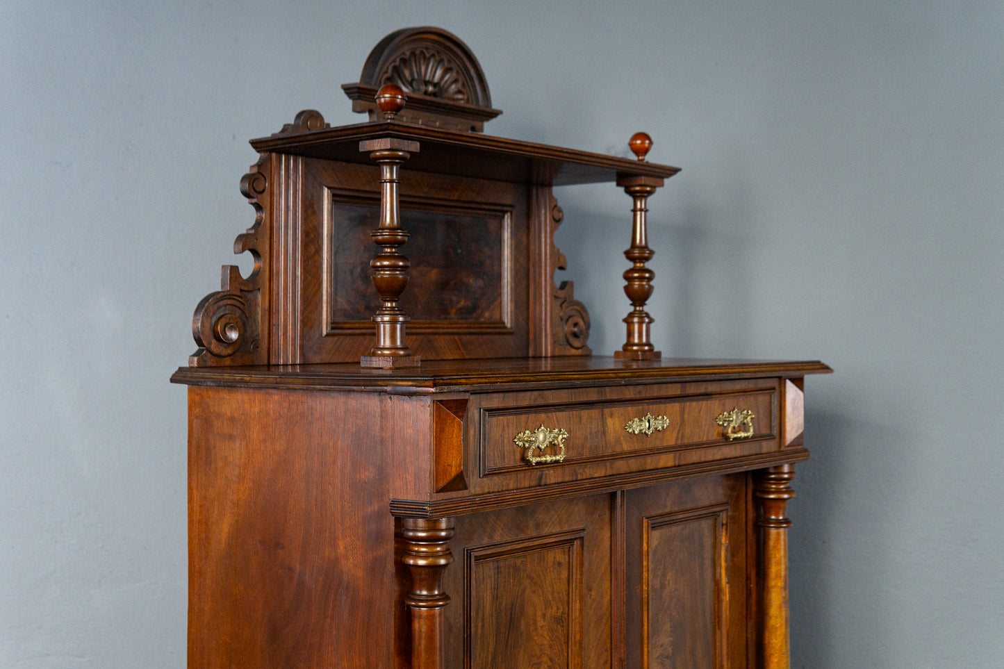 Gründerzeit Vertiko Regal Kommode Schrank Alt Antik MÖBLINGER 2411_2510