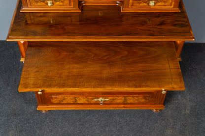 restaur. Antik Gründerzeit Kommode Schrank Spiegel Alt MÖBLINGER 2411_2602