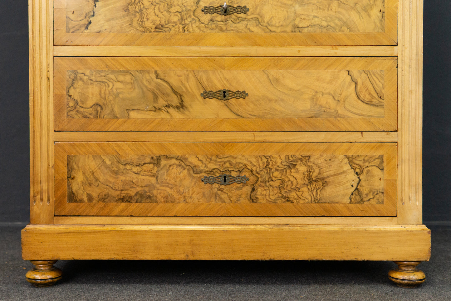 Gründerzeit Sekretär Schreibtisch Desk Alt Antik 2201_1301