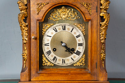 Kaminuhr Tischuhr Junghans Uhr Clock Buffet Alt Antik MÖBLINGER 2411_2605