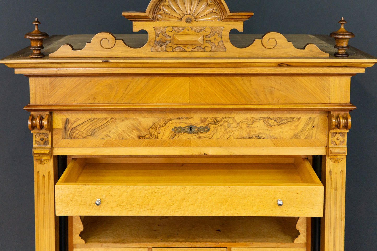 Gründerzeit Sekretär Schreibtisch Desk Alt Antik 2201_1301