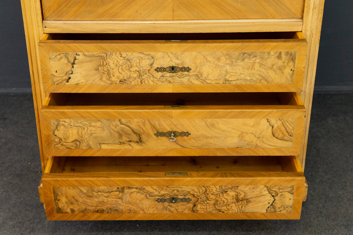 Gründerzeit Sekretär Schreibtisch Desk Alt Antik 2201_1301