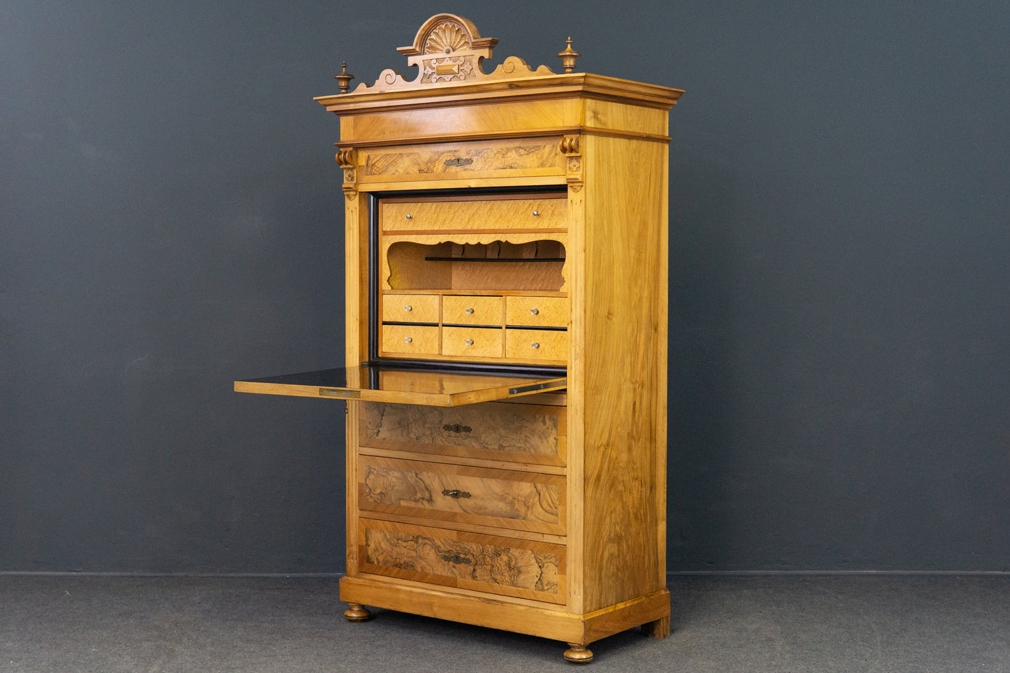 Gründerzeit Sekretär Schreibtisch Desk Alt Antik 2201_1301