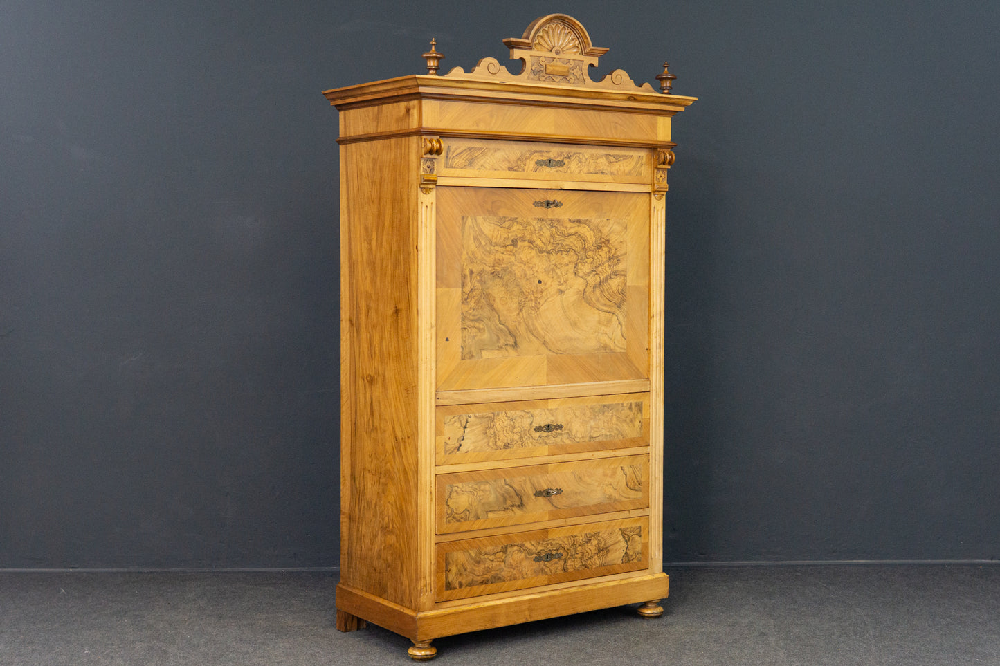 Gründerzeit Sekretär Schreibtisch Desk Alt Antik 2201_1301
