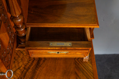 Antik Schreibtisch Tisch Sekretär Desk Büro Vintage Antik MÖBLINGER