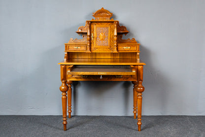 Antik Schreibtisch Tisch Sekretär Desk Büro Vintage Antik MÖBLINGER