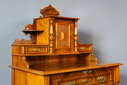 Antik Schreibtisch Tisch Sekretär Desk Büro Vintage Antik MÖBLINGER