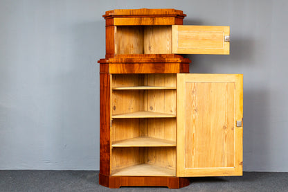 Biedermeier Eckschrank Regal Kommode Schrank Antik Alt MÖBLINGER 2411_2609