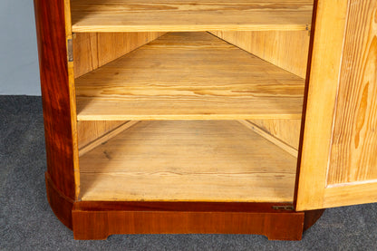 Biedermeier Eckschrank Regal Kommode Schrank Antik Alt MÖBLINGER 2411_2609