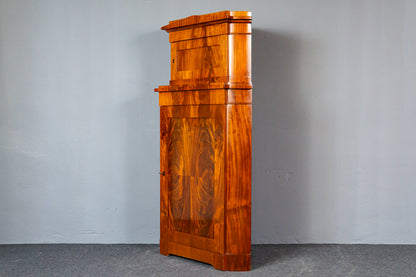 Biedermeier Eckschrank Regal Kommode Schrank Antik Alt MÖBLINGER 2411_2609