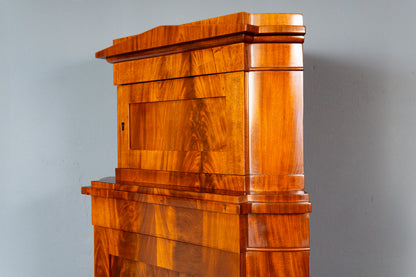 Biedermeier Eckschrank Regal Kommode Schrank Antik Alt MÖBLINGER 2411_2609