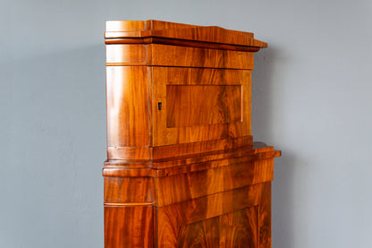 Biedermeier Eckschrank Regal Kommode Schrank Antik Alt MÖBLINGER 2411_2609