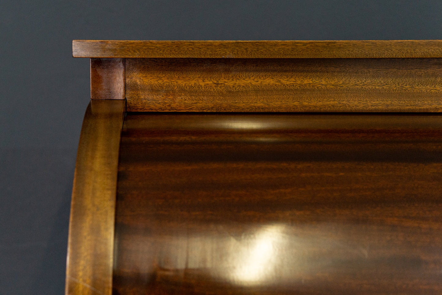 Sekretär Desk Schreibtisch Zylinderbüro Alt Vintage 2201_2002