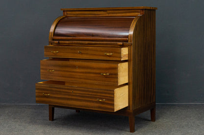 Sekretär Desk Schreibtisch Zylinderbüro Alt Vintage 2201_2002