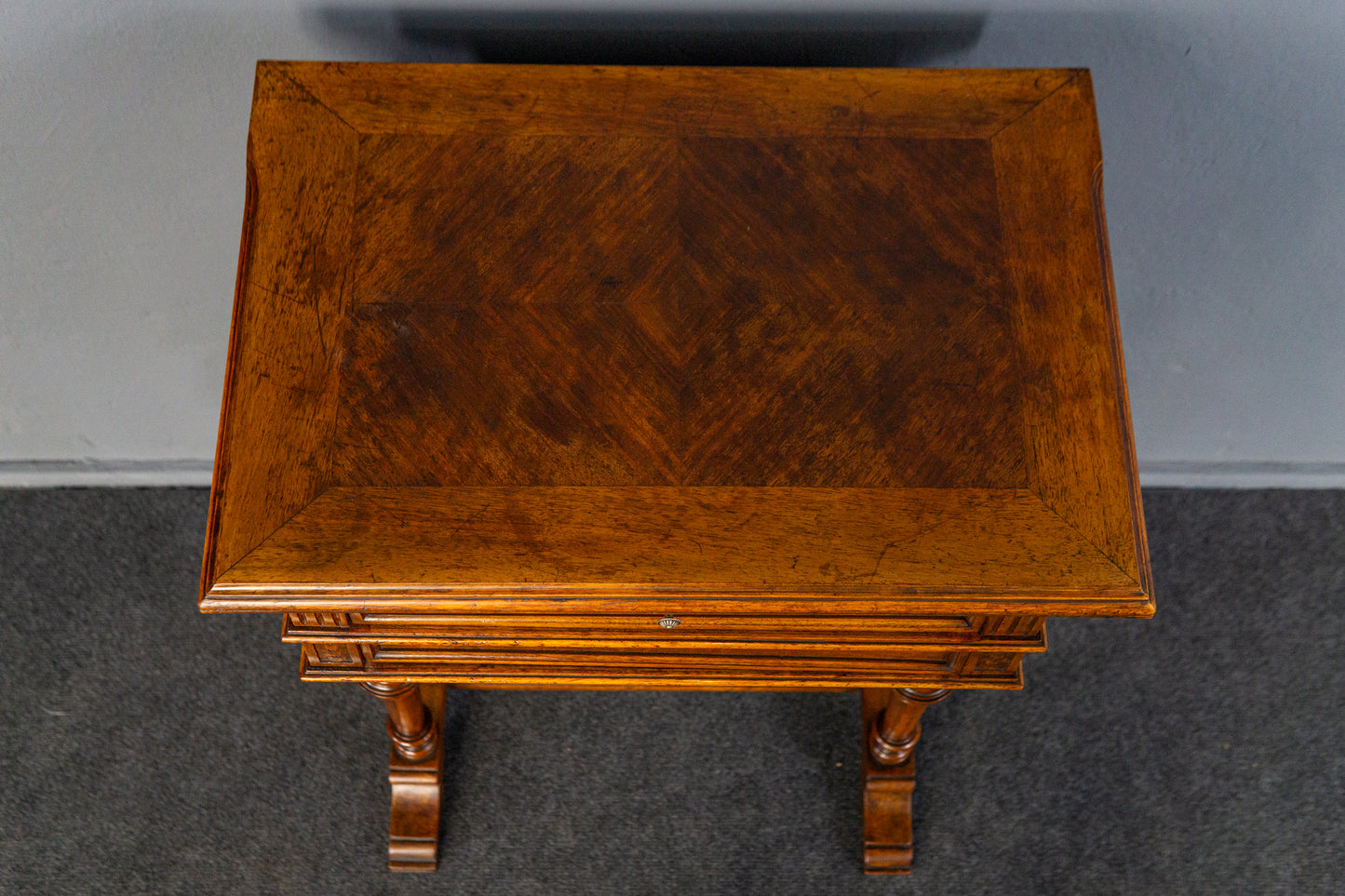 Gründerzeit Schrank Vintage Tisch Kommode Nähtisch Antik MÖBLINGER 2411_2801