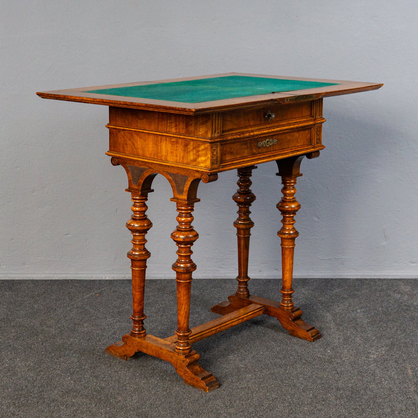 Gründerzeit Schrank Vintage Tisch Kommode Nähtisch Antik MÖBLINGER 2411_2801
