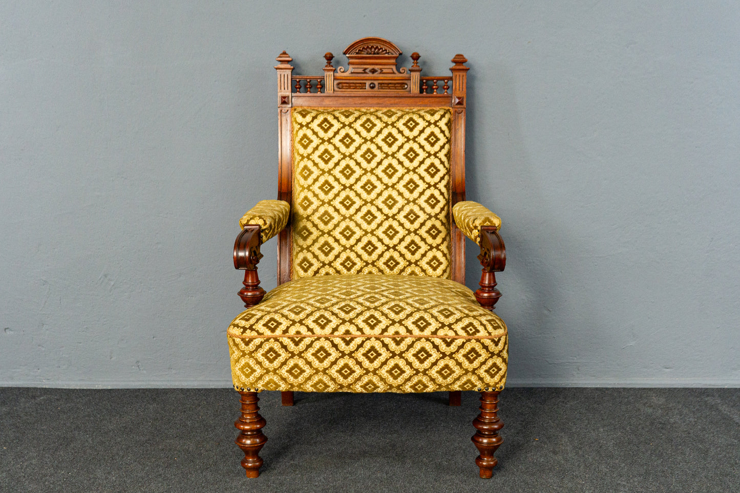 Paar Gründerzeit Sessel Sofa Couch Stuhl Vintage Antik MÖBLINGER 2412_0203