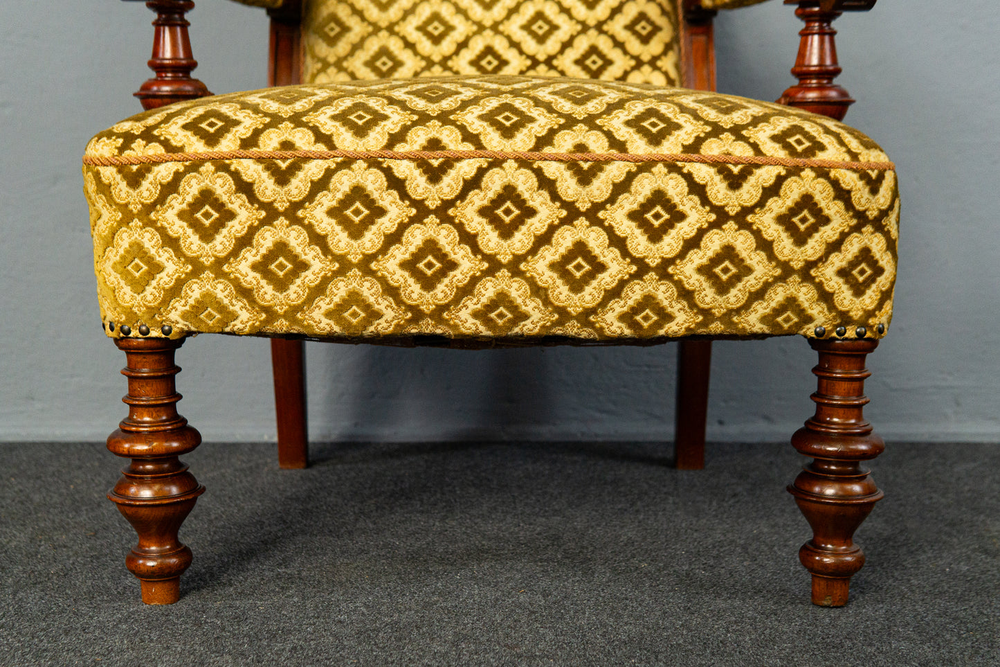 Paar Gründerzeit Sessel Sofa Couch Stuhl Vintage Antik MÖBLINGER 2412_0203