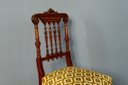 4er Set Stühle Sessel Stuhl Sofa Couch Tisch Antik Alt MÖBLINGER 2412_0204