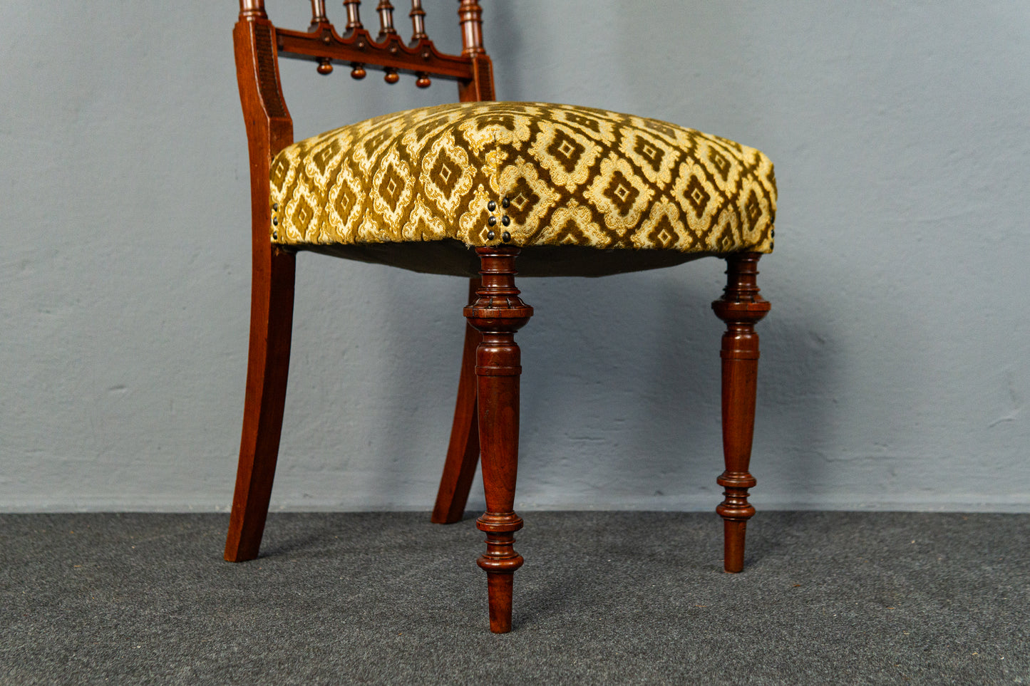 4er Set Stühle Sessel Stuhl Sofa Couch Tisch Antik Alt MÖBLINGER 2412_0204