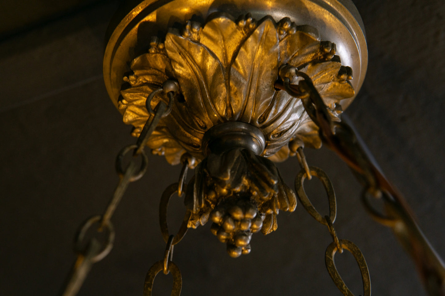 Art Deco Kronleuchter Degue' Leuchte Licht Lampe Antik Alt 2401_2502