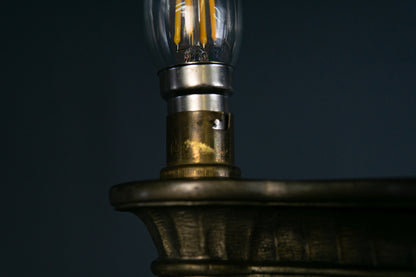 Art Deco Kronleuchter Degue' Leuchte Licht Lampe Antik Alt 2401_2502