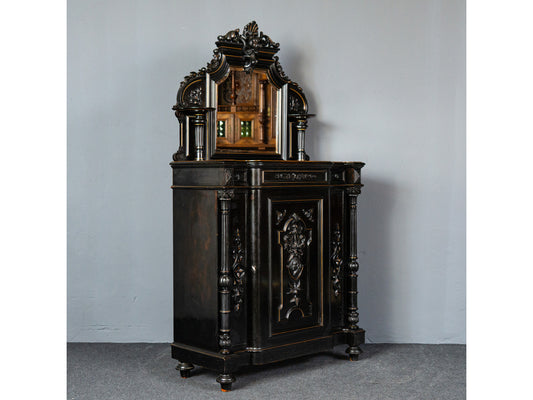 Vintage Alt Schrank Kommode Antik Anrichte Buffet Regal MÖBLINGER