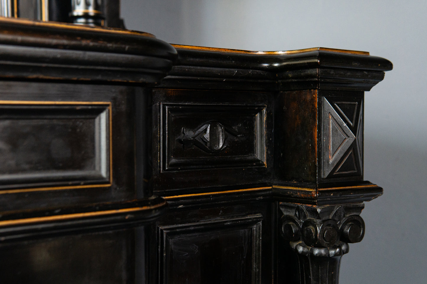 Vintage Alt Schrank Kommode Antik Anrichte Buffet Regal MÖBLINGER
