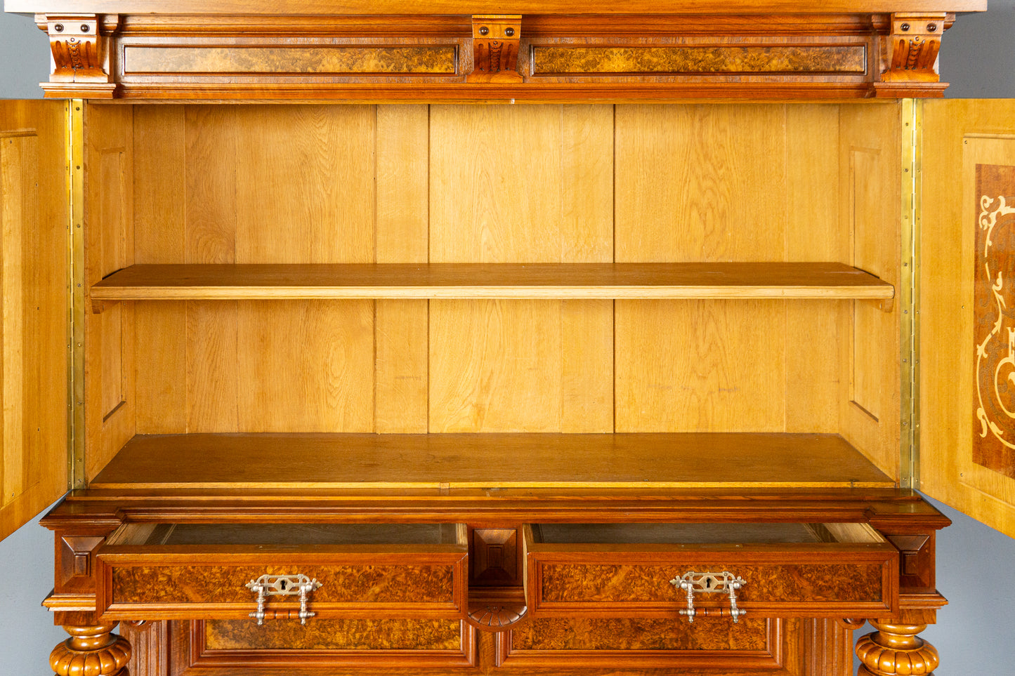 Groschkus Gründerzeit Antik Buffet Alt Schrank Anrichte MÖBLINGER 2412_0303