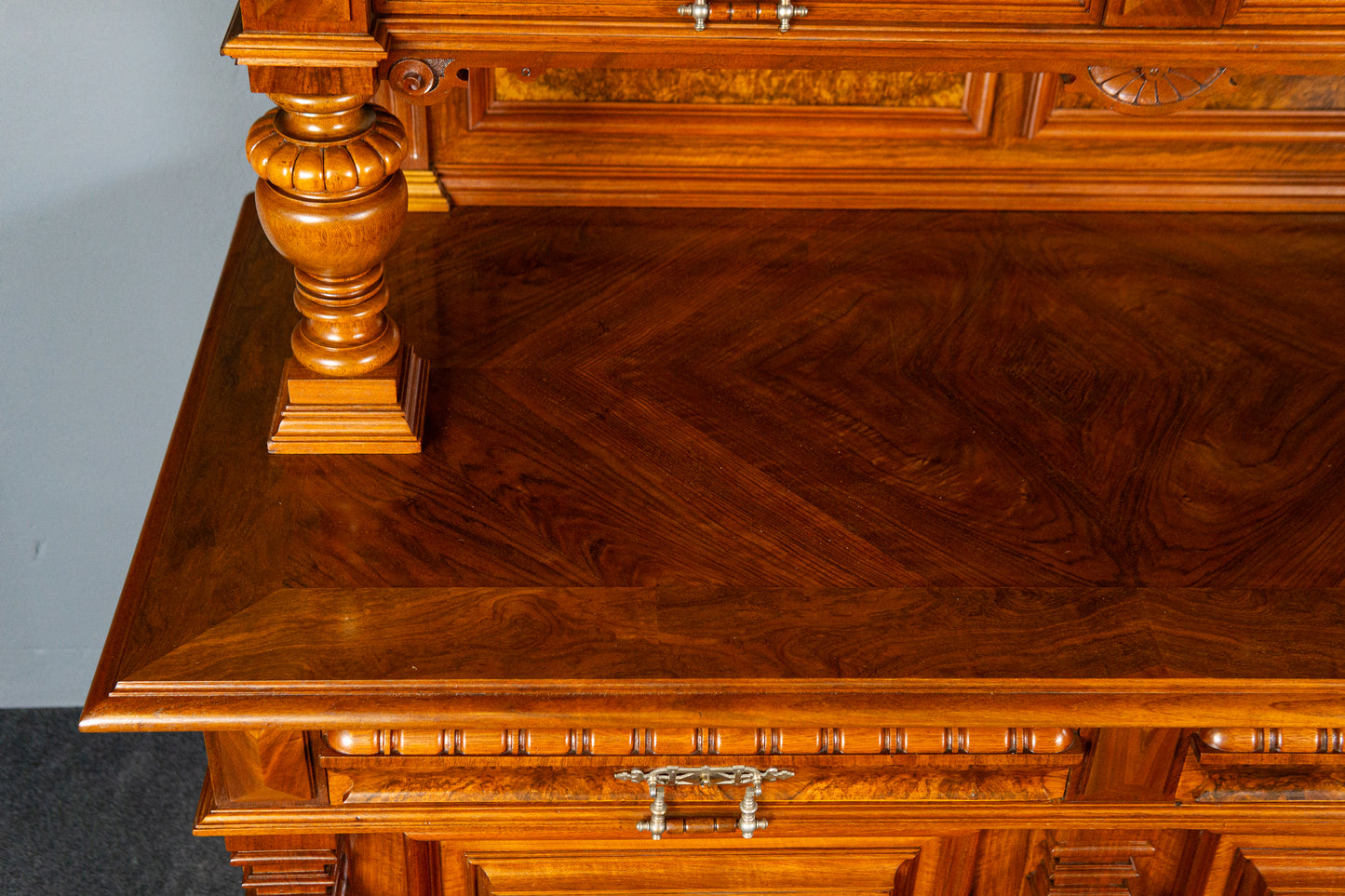 Groschkus Gründerzeit Antik Buffet Alt Schrank Anrichte MÖBLINGER 2412_0303