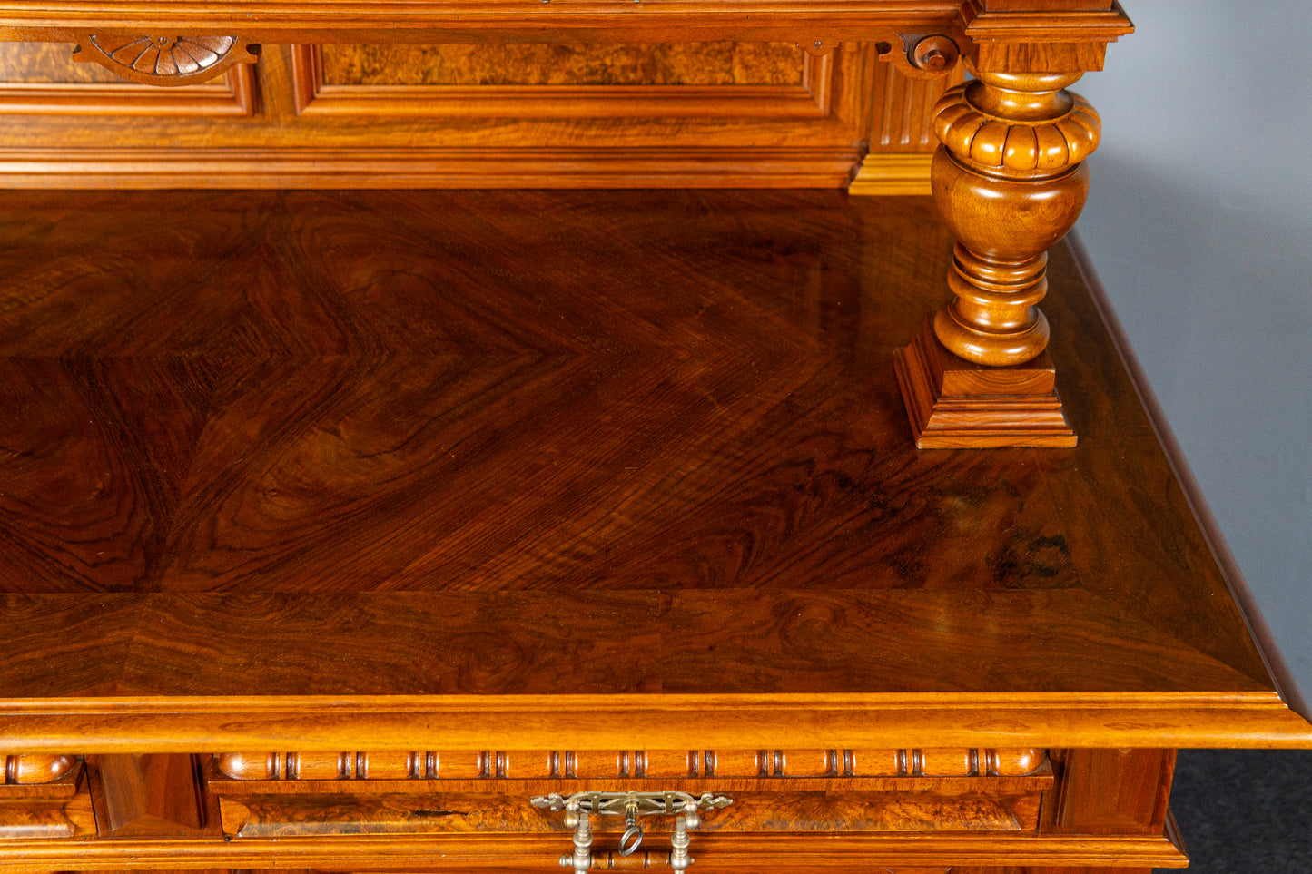 Groschkus Gründerzeit Antik Buffet Alt Schrank Anrichte MÖBLINGER 2412_0303