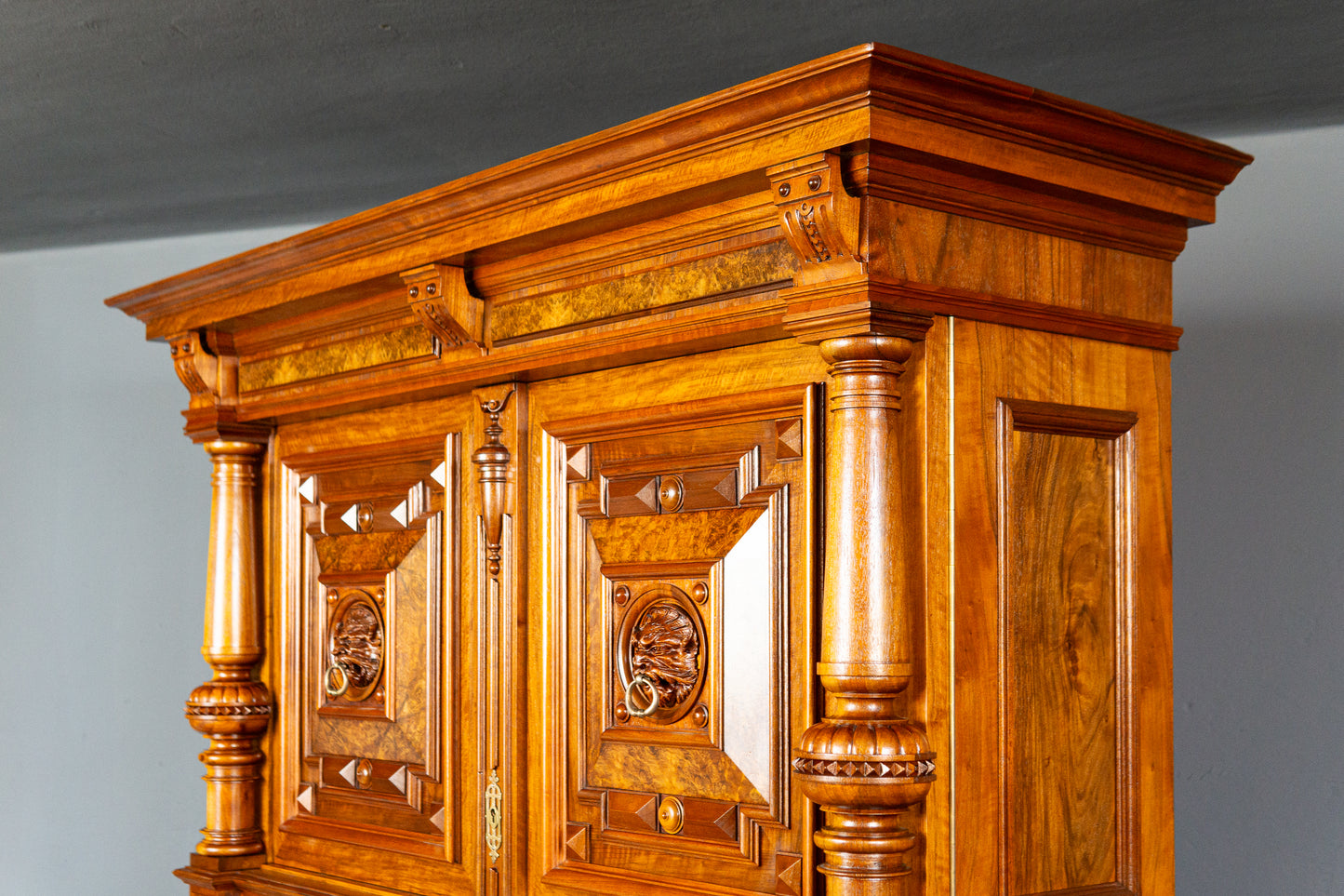 Groschkus Gründerzeit Antik Buffet Alt Schrank Anrichte MÖBLINGER 2412_0303