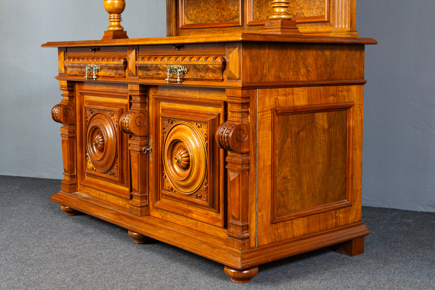 Groschkus Gründerzeit Antik Buffet Alt Schrank Anrichte MÖBLINGER 2412_0303