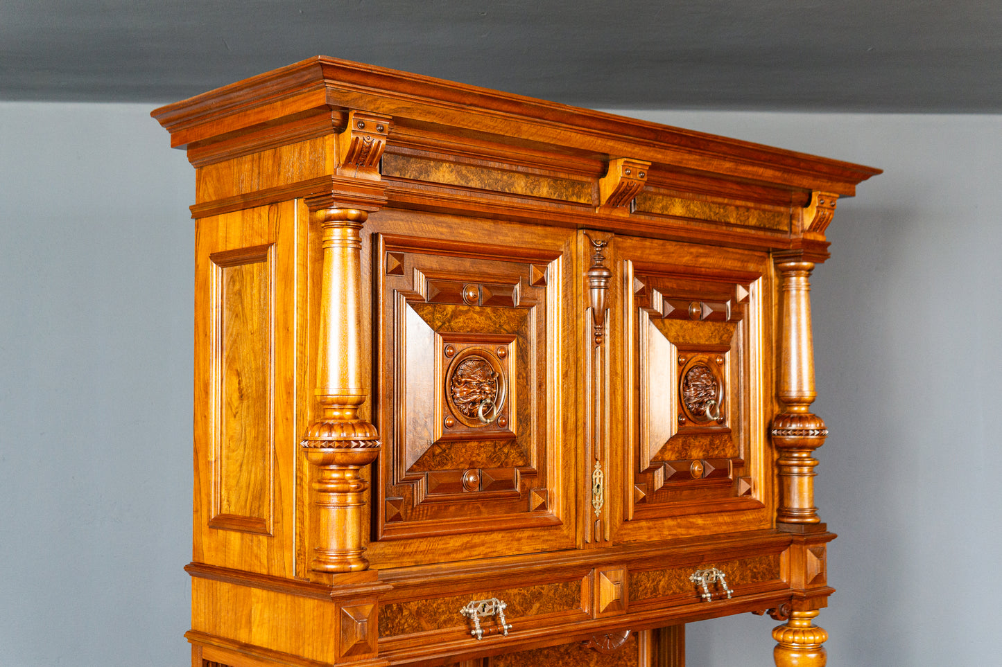 Groschkus Gründerzeit Antik Buffet Alt Schrank Anrichte MÖBLINGER 2412_0303