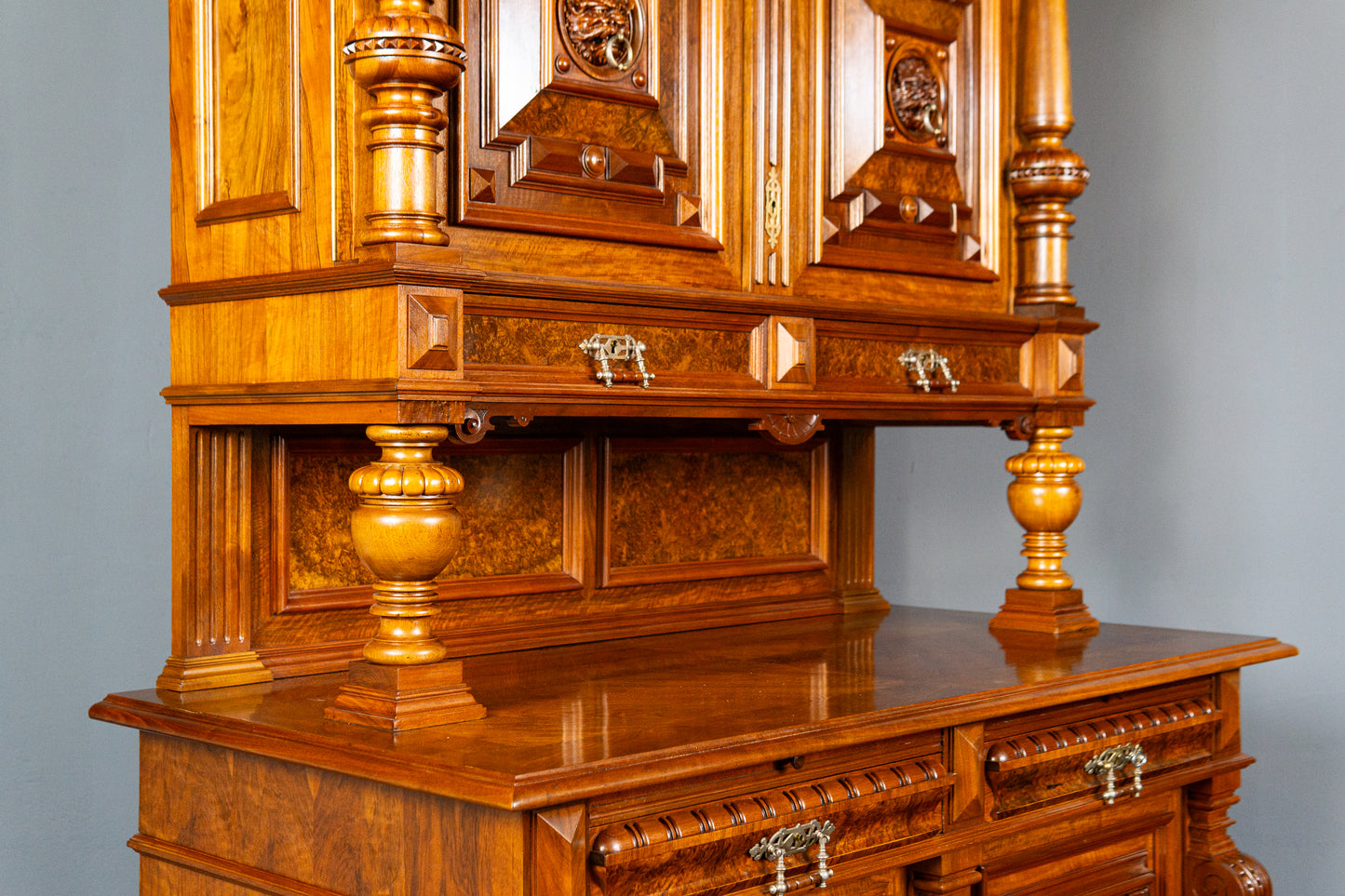 Groschkus Gründerzeit Antik Buffet Alt Schrank Anrichte MÖBLINGER 2412_0303