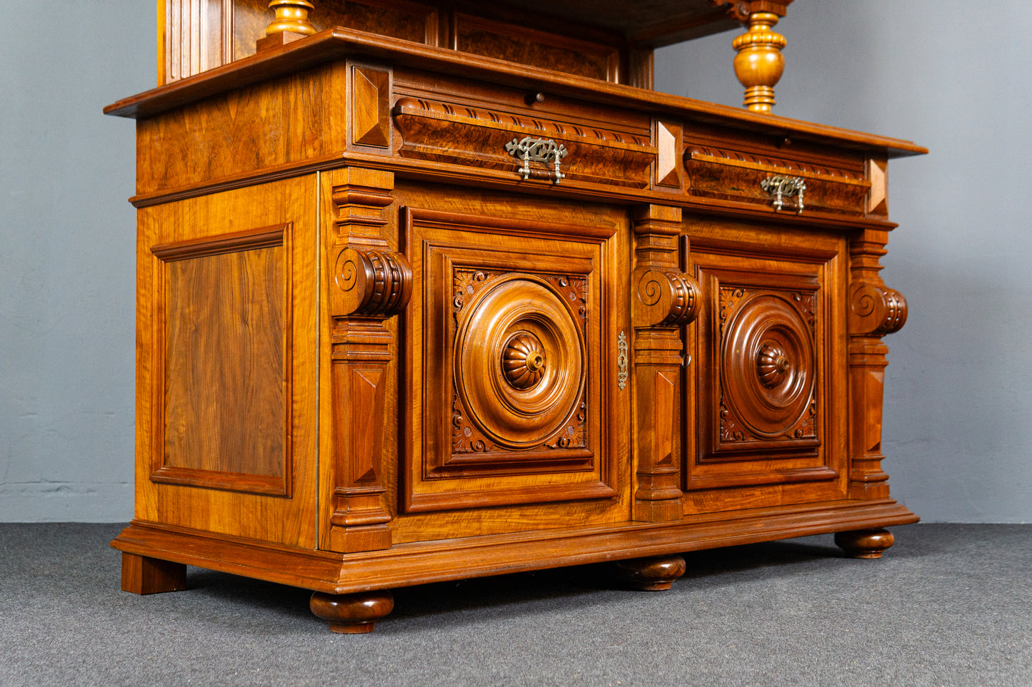 Groschkus Gründerzeit Antik Buffet Alt Schrank Anrichte MÖBLINGER 2412_0303