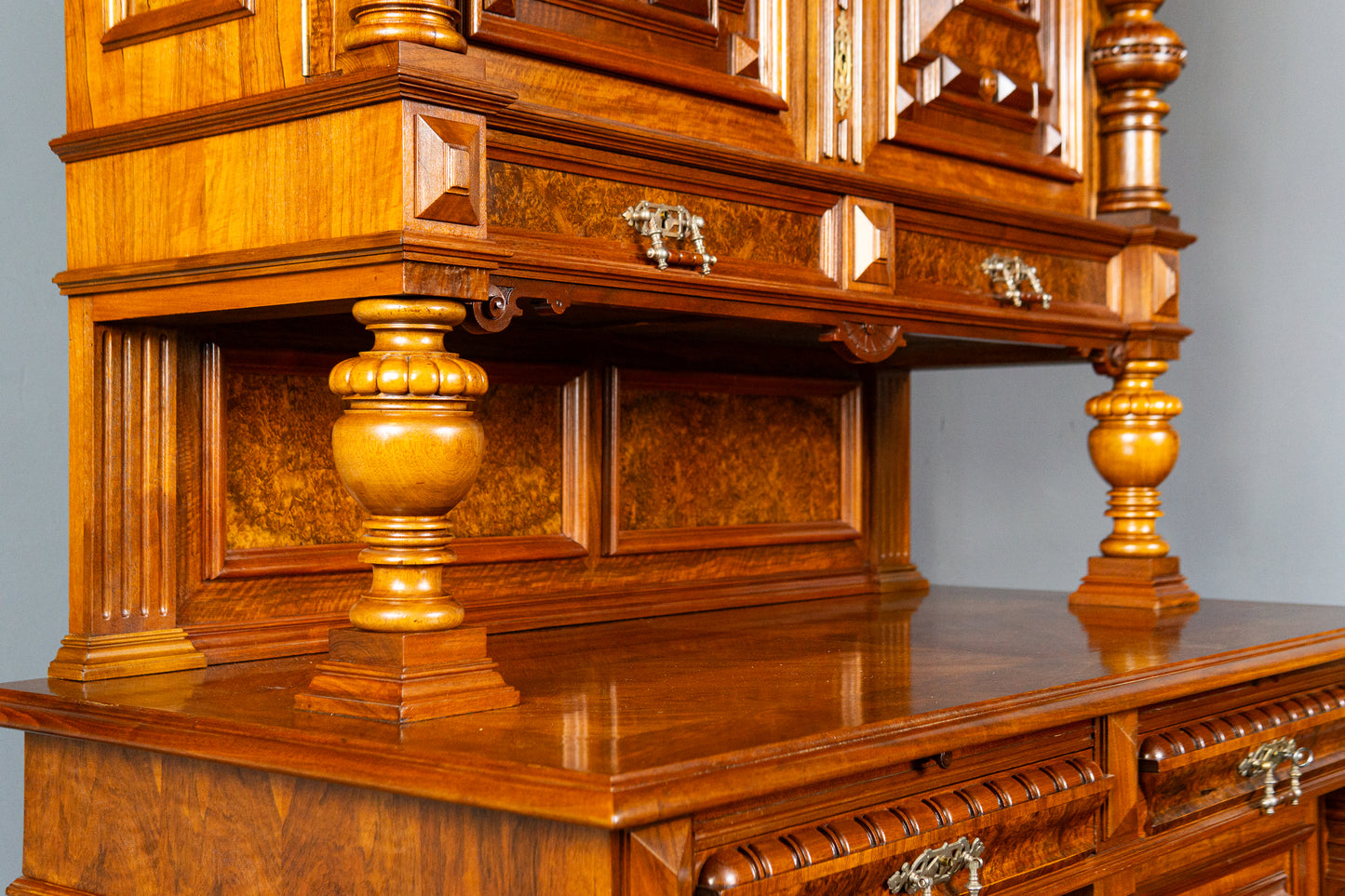 Groschkus Gründerzeit Antik Buffet Alt Schrank Anrichte MÖBLINGER 2412_0303