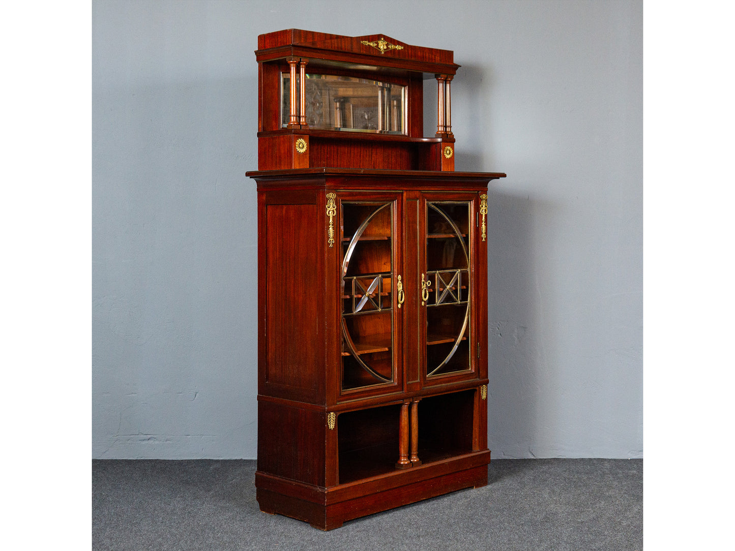 Vertiko Anrichte Schrank Kommode Sideboard Regal Antik MÖBLINGER 2412_0401