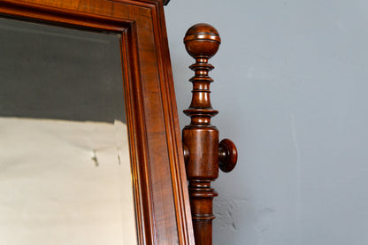 Praktischer Gründerzeit Spiegelaufsatz, zweite Hälfte des 19.Jahrhunderts - Kommode Schrank Regal Spiegel Mirror Alt Antik MÖBLINGER