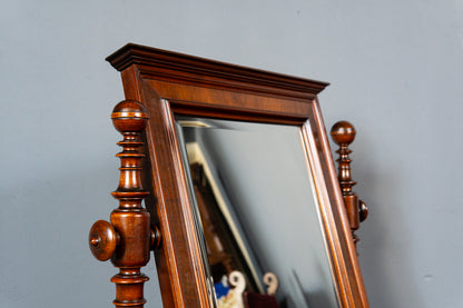 Praktischer Gründerzeit Spiegelaufsatz, zweite Hälfte des 19.Jahrhunderts - Kommode Schrank Regal Spiegel Mirror Alt Antik MÖBLINGER