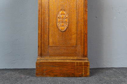 Gustav Becker Antik Standuhr Jugendstil Clock Alt Vintage MÖBLINGER 2412_0412