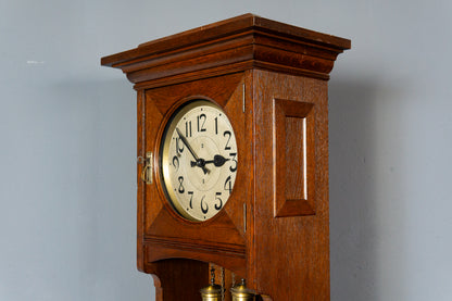 Gustav Becker Antik Standuhr Jugendstil Clock Alt Vintage MÖBLINGER 2412_0412