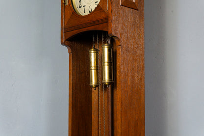 Gustav Becker Antik Standuhr Jugendstil Clock Alt Vintage MÖBLINGER 2412_0412