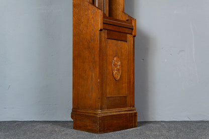 Gustav Becker Antik Standuhr Jugendstil Clock Alt Vintage MÖBLINGER 2412_0412