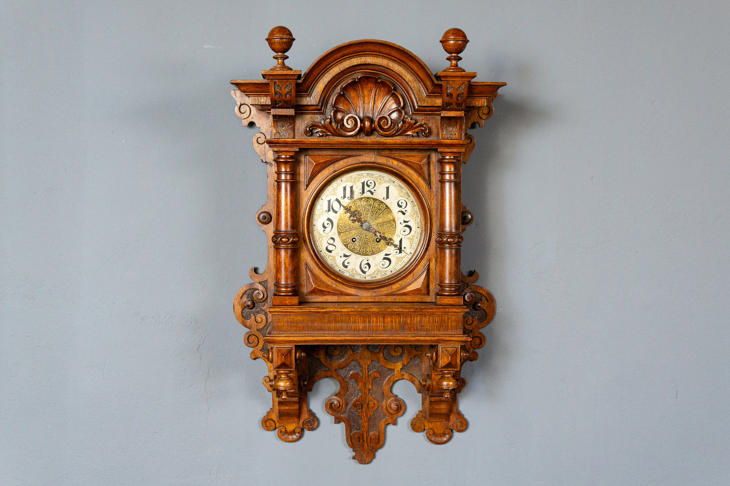 Lenzkirch Gutsherrenuhr Antik Wanduhr Regulator Uhr Alt MÖBLINGER 2412_0405